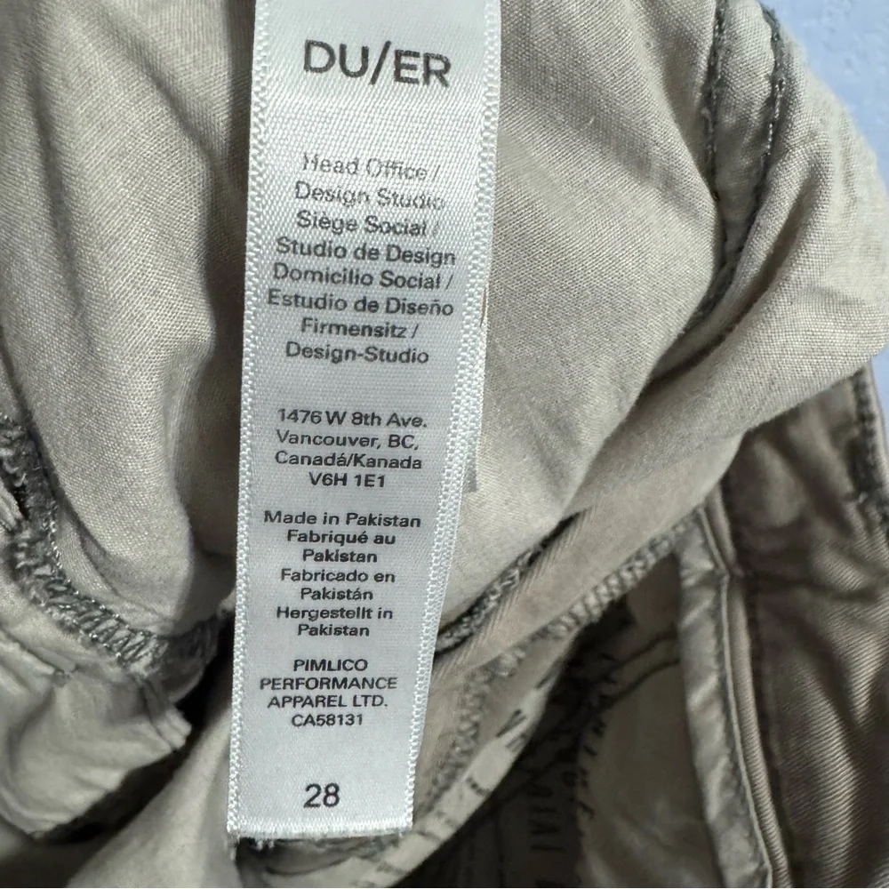 DU/ER Men’s Live Lite Journey Shorts Size 28